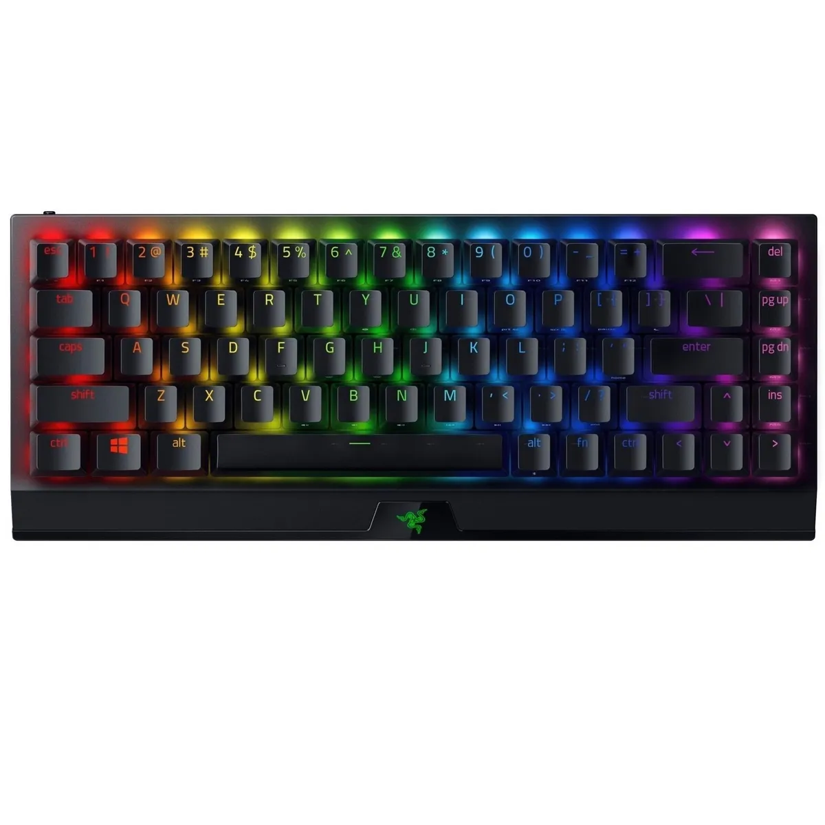 Клавіатура бездротова Razer BlackWidow V3 Mini Hyperspeed Yellow Switch Black (RZ03-03890700-R3R1) - мініатюра 6