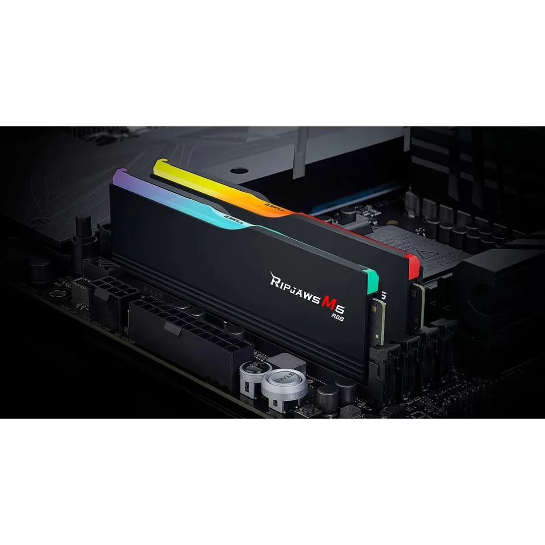 Модуль пам`ятi DDR5 2x16GB/6000 G.Skill Ripjaws M5 RGB Black (F5-6000J3636F16GX2-RM5RK) - мініатюра 2