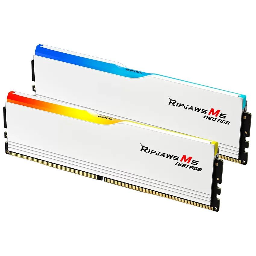 Модуль пам`ятi DDR5 2x32GB/6000 G.Skill Ripjaws M5 Neo RGB White (F5-6000J3636F32GX2-RM5NRW) - мініатюра 4