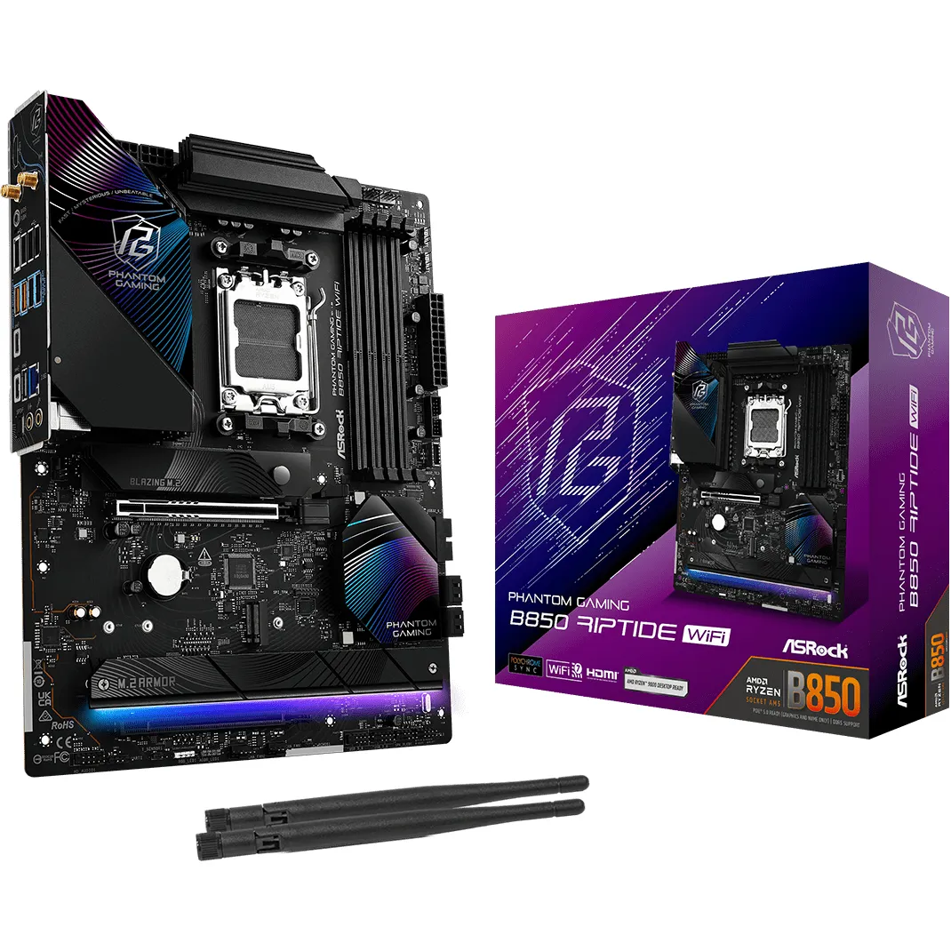 Материнська плата ASRock B850 Riptide WiFi Socket AM5 - зображення 1