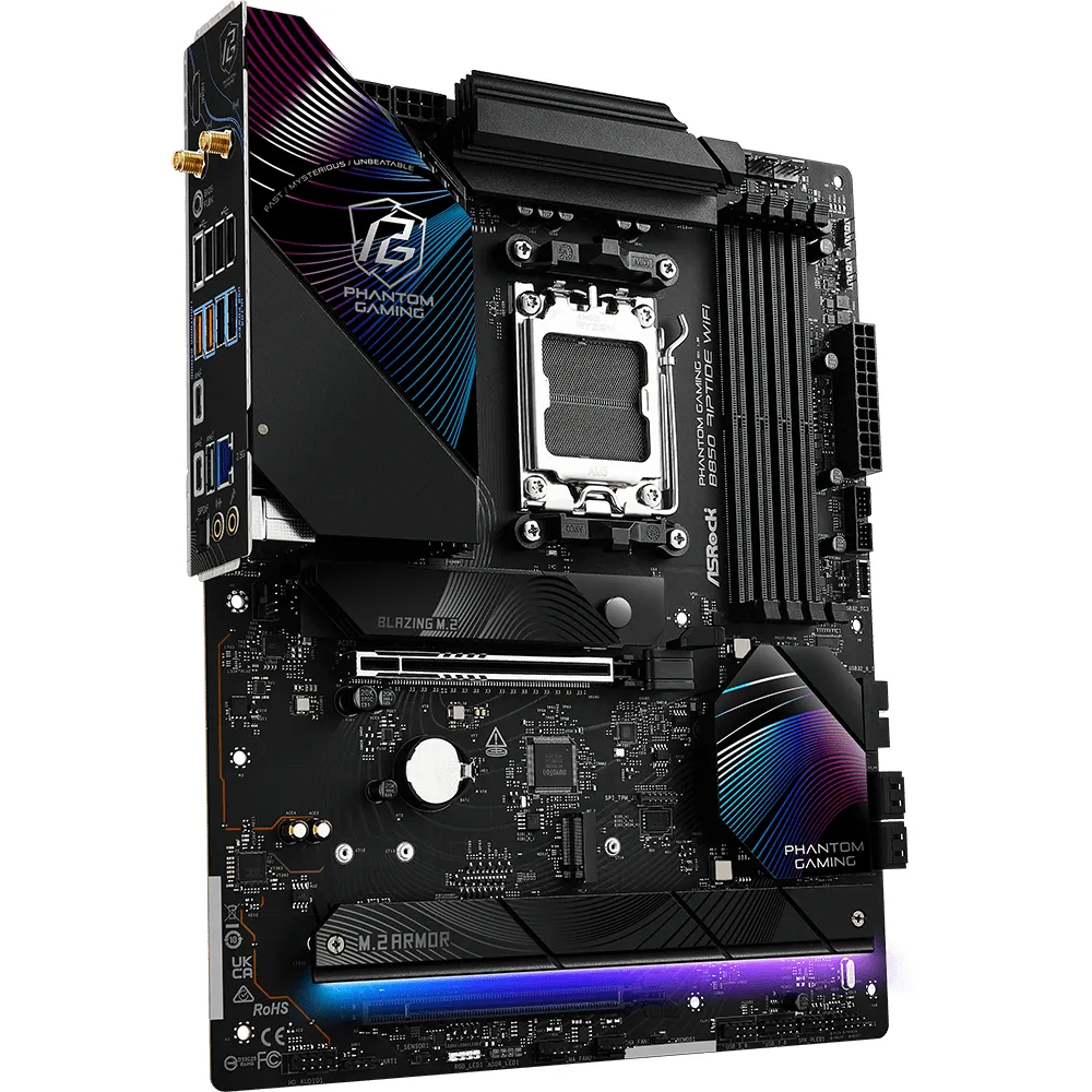 Материнська плата ASRock B850 Riptide WiFi Socket AM5 - мініатюра 4