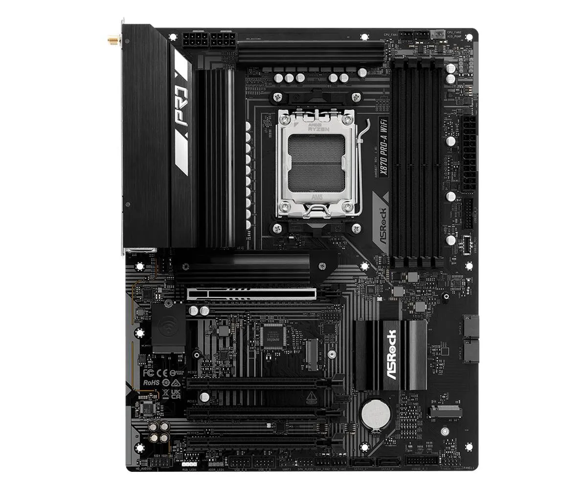 Материнська плата ASRock X870 Pro-A WiFi Socket AM5 - мініатюра 3