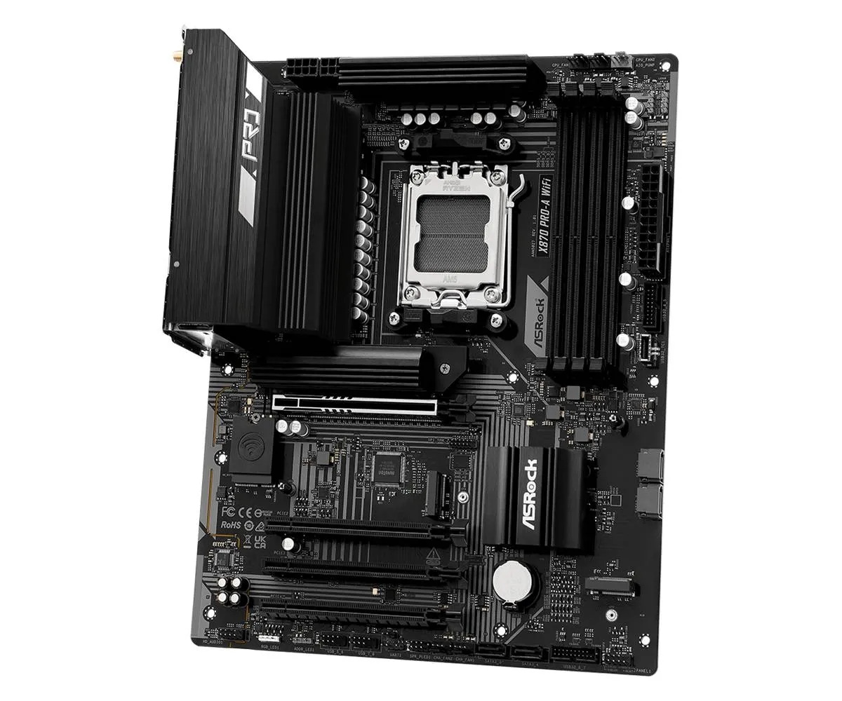 Материнська плата ASRock X870 Pro-A WiFi Socket AM5 - мініатюра 5