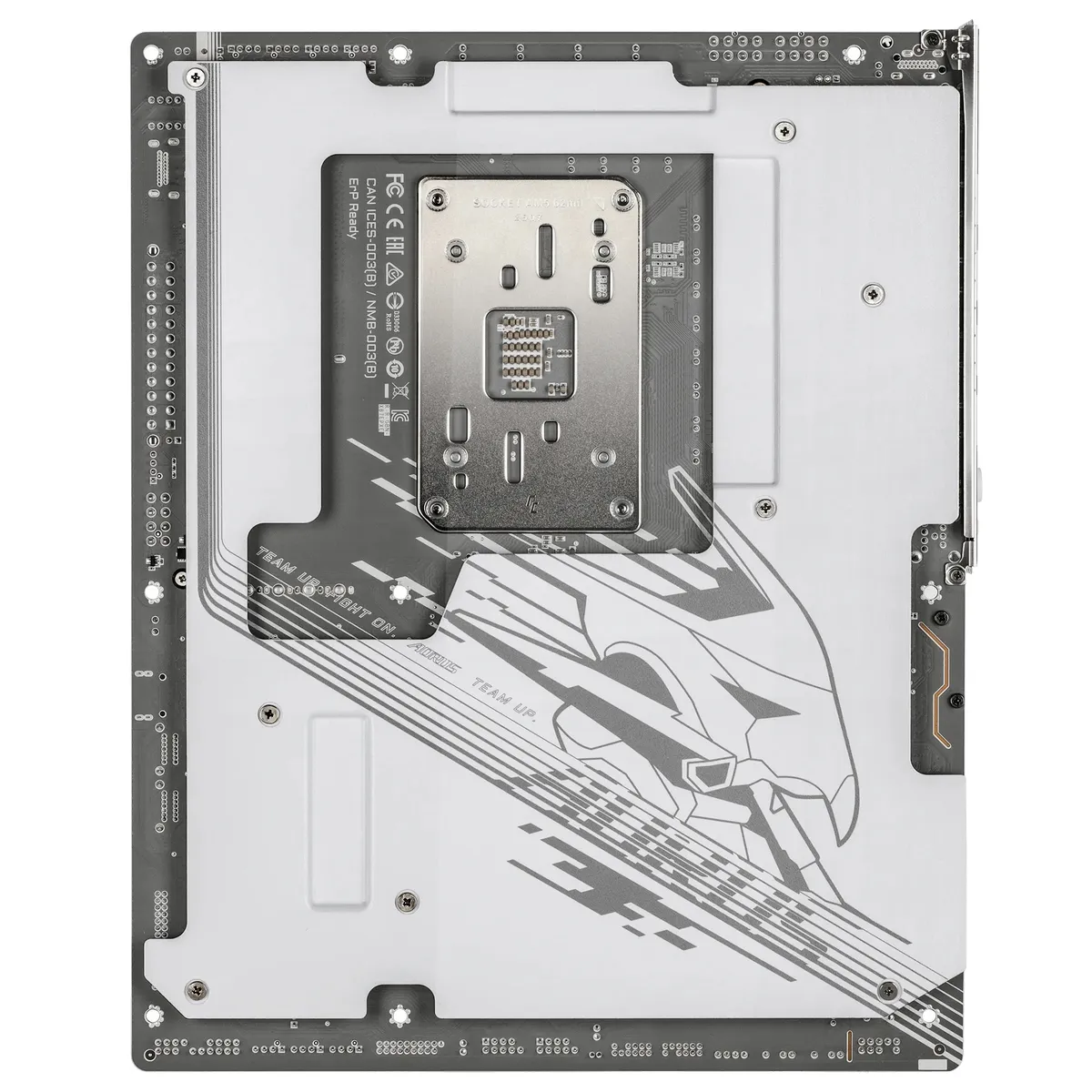 Материнська плата Gigabyte X870E Aorus Pro X3D Ice Socket AM5 - мініатюра 4