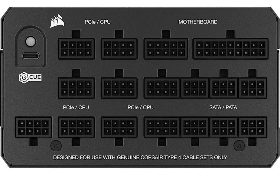 Блок живлення Corsair HX1200i PCIE5 1200W (CP-9020307-EU) - зображення 1