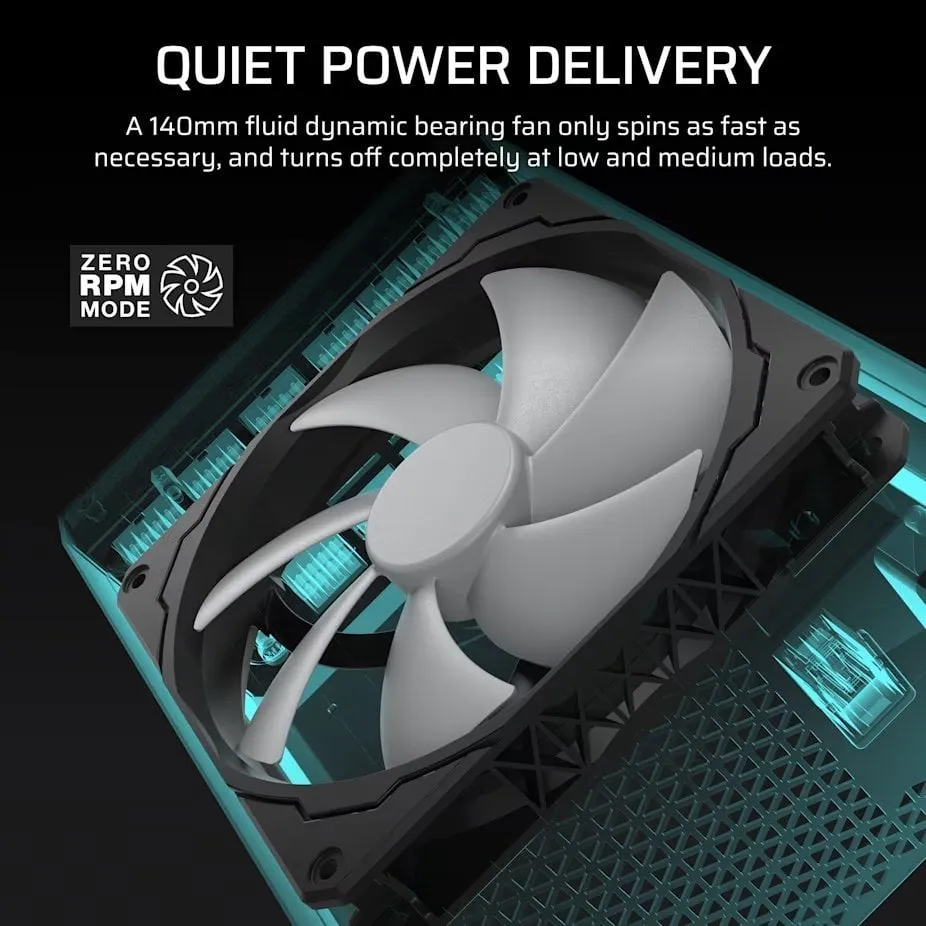 Блок живлення Corsair HX1200i PCIE5 1200W (CP-9020307-EU) - мініатюра 5