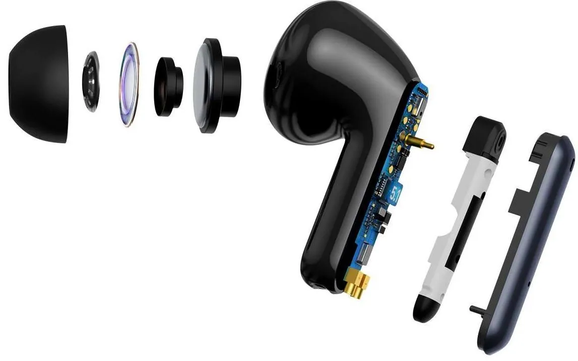 Bluetooth-гарнітура Baseus Simu ANC S1 Pro Tarnish (NGS1P-0A) - мініатюра 6