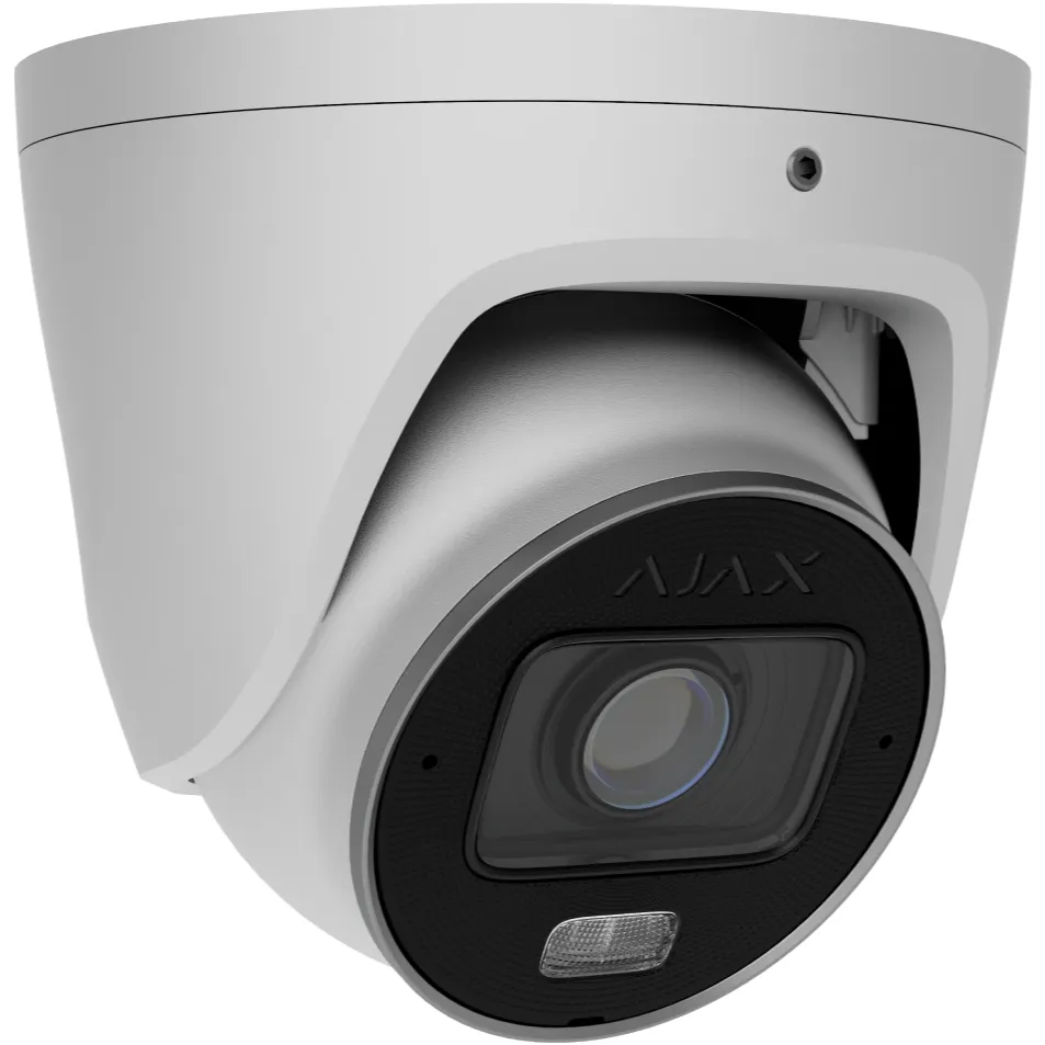 IP-камера Ajax TurretCam HLVF (8 Mp) White (126283.197.WH1) - мініатюра 3