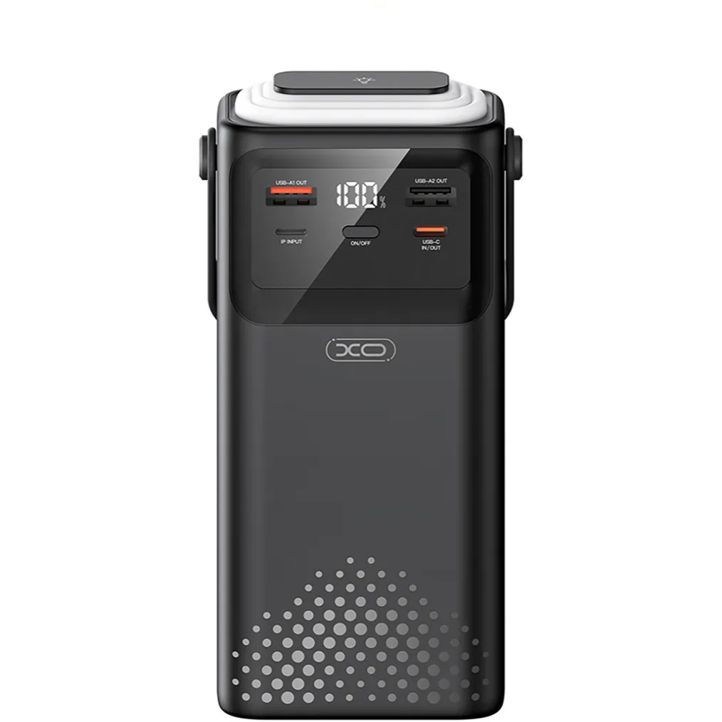 Універсальна мобільна батарея XO PR285 30000mAh Black - мініатюра 6