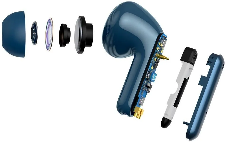 Bluetooth-гарнітура Baseus Simu ANC S1 Pro Blue (NGS1P-03) - мініатюра 4