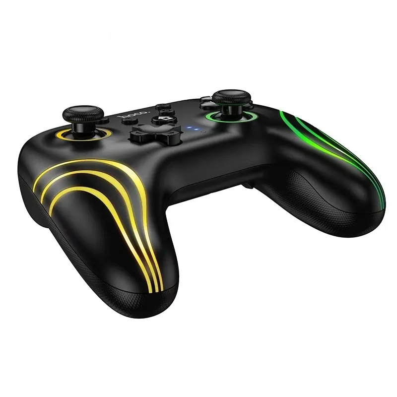 Бездротовий геймпад HOCO GA2 800mAh (SWITCH 1/2.PC) Unicorn multi-function wireless game controller Black - мініатюра 3