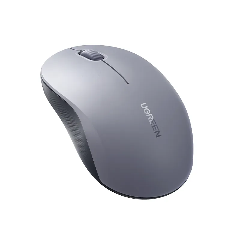 Маніпулятор миша бездротова UGREEN M331 Multi-mode Wireless Mouse Grey - зображення 1