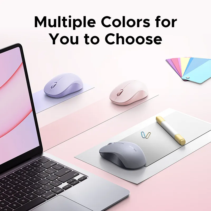 Маніпулятор миша бездротова UGREEN M331 Multi-mode Wireless Mouse Grey - мініатюра 15