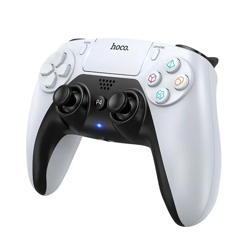 Бездротовий геймпад HOCO GA1 Phoenix PS4 wireless game controller White - зображення 1