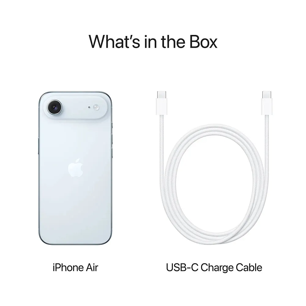 Смартфон Apple iPhone Air 256GB Sky Blue (MG2P4AF/A) - мініатюра 6