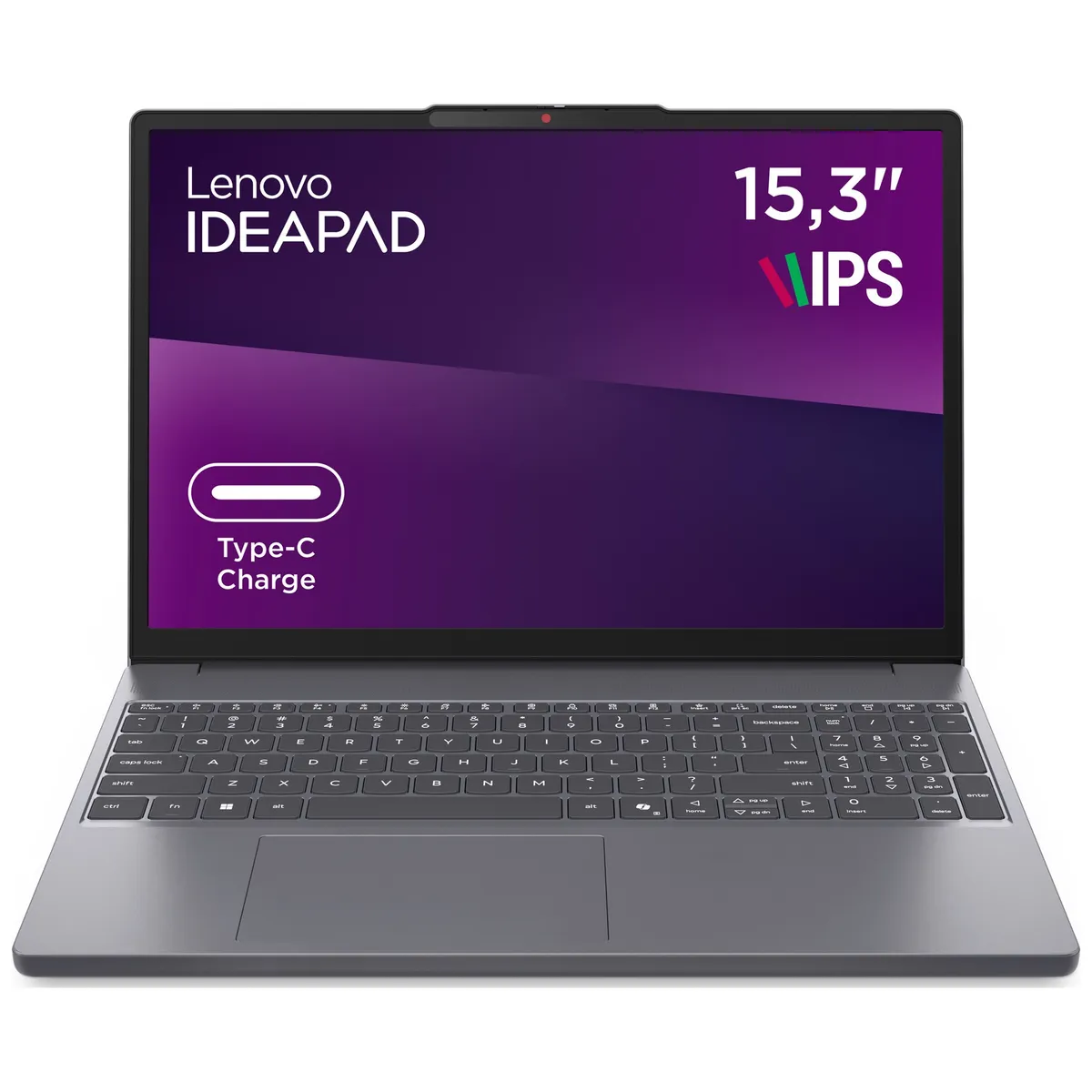 Ноутбук Lenovo IdeaPad Slim 3 15IWC11 (83RR00RCRA) Luna Grey - зображення 1