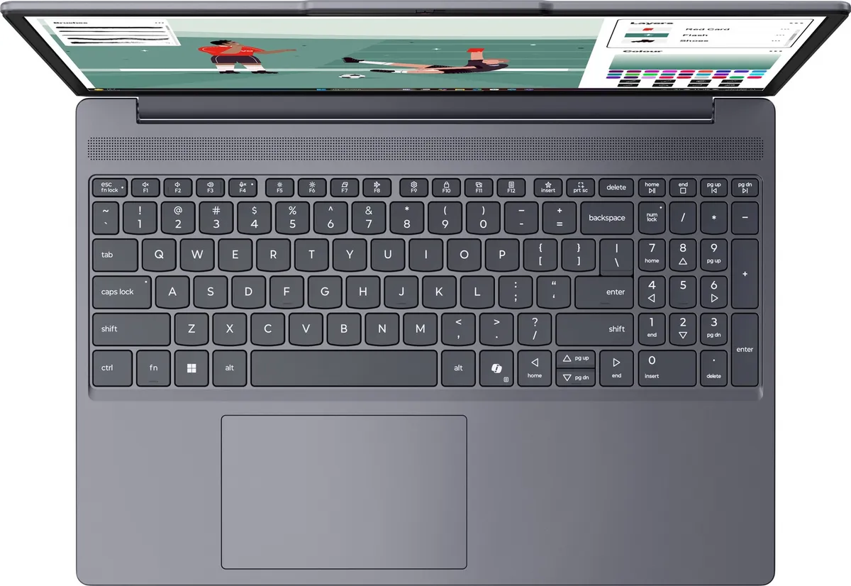 Ноутбук Lenovo IdeaPad Slim 3 15IWC11 (83RR00RCRA) Luna Grey - мініатюра 2