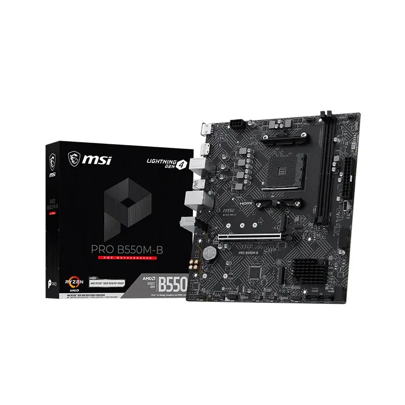 Материнська плата MSI Pro B550M-B Socket AM4 - мініатюра 5