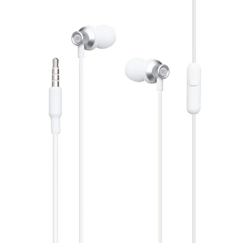 Гарнітура XO EP15 In-ear Metal White (6920680866175) - зображення 1
