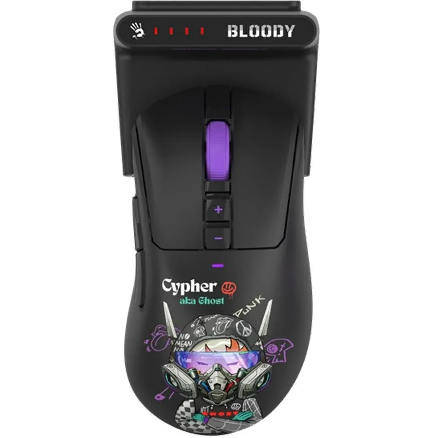 Миша бездротова Bloody R73 Ultra Duo Cypher Ghost - зображення 1
