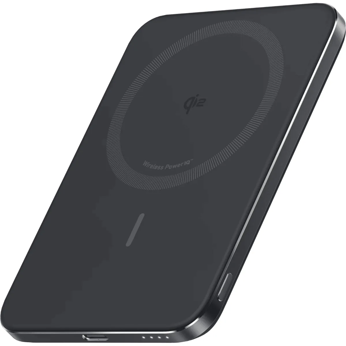 Універсальна мобільна батарея Anker Nano MagGo Slim 5000mAh 20W Black (A1665H11) - зображення 1