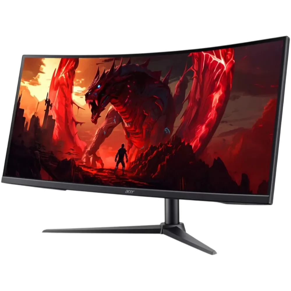 Монітор Acer 34" Nitro XZ0 XZ340CURW0bmiiphx (UM.CX0EE.018) VA Black 240Hz - мініатюра 2