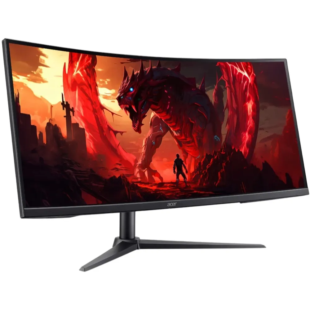 Монітор Acer 34" Nitro XZ0 XZ340CURW0bmiiphx (UM.CX0EE.018) VA Black 240Hz - мініатюра 3