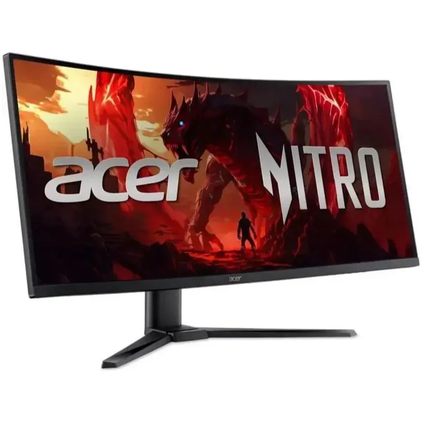 Монітор Acer 34" Nitro XZ0 XZ340CUR X2 (UM.CX0EE.205) VA Black 200Hz - мініатюра 2