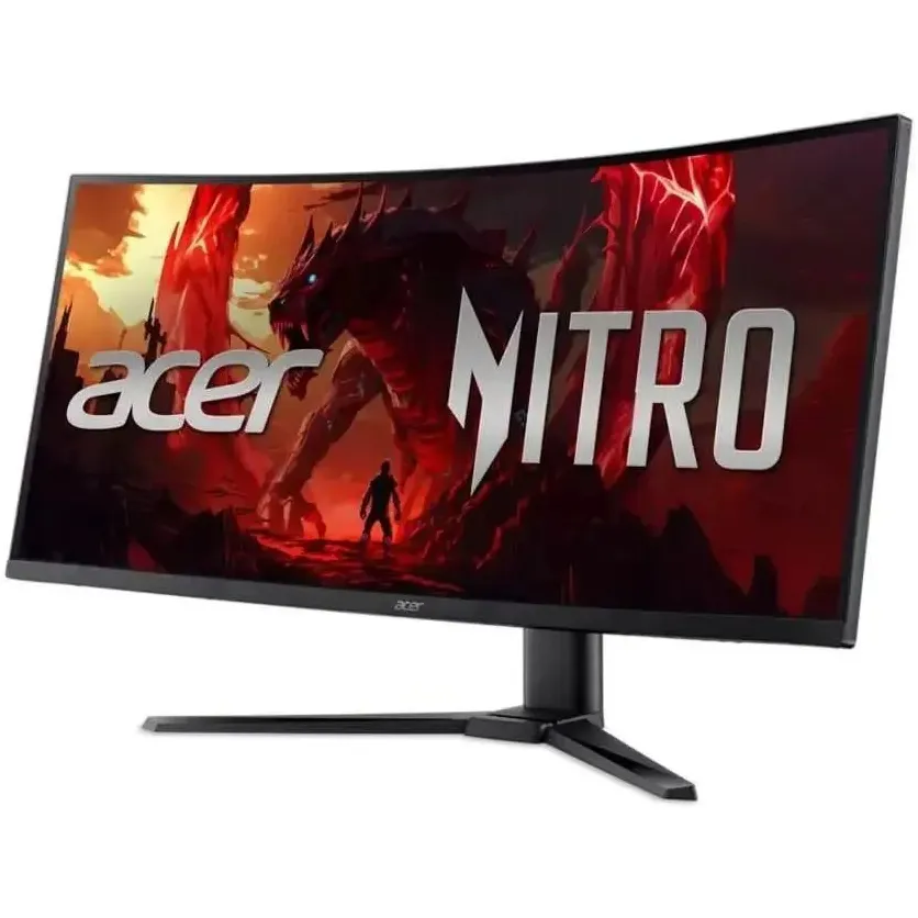 Монітор Acer 34" Nitro XZ0 XZ340CUR X2 (UM.CX0EE.205) VA Black 200Hz - мініатюра 3