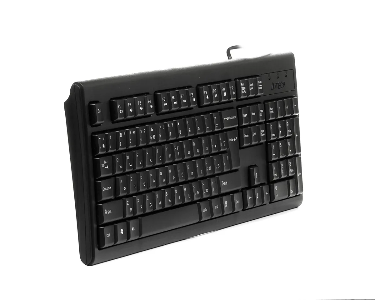 Комплект (клавіатура, миша) A4Tech KRS-8372 Black - мініатюра 4