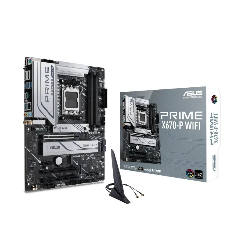 Материнська плата Asus Prime X670-P WiFi Socket AM5 - зображення 1
