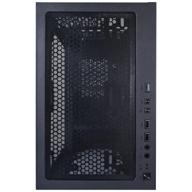 Корпус 1stPlayer X4-4F1 Black 600W - мініатюра 3