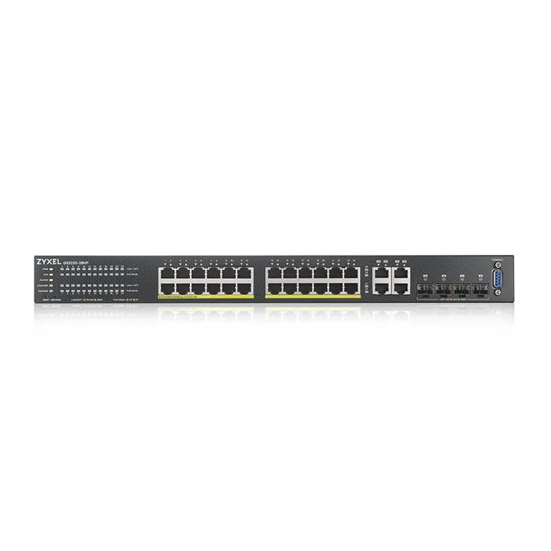 Комутатор ZYXEL GS2220-28HP (GS2220-28HP-EU0101F) - мініатюра 2