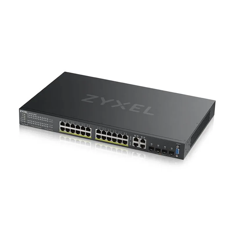 Комутатор ZYXEL GS2220-28HP (GS2220-28HP-EU0101F) - мініатюра 4