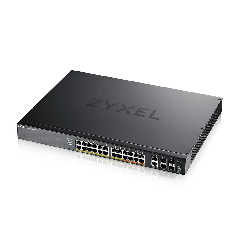 Комутатор ZYXEL XGS2220-30HP (XGS2220-30HP-EU0101F) - мініатюра 4