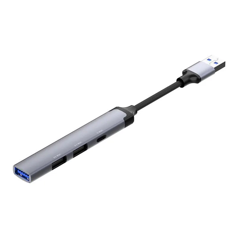 USB-хаб СolorWay USB-A 4-в-1 USB2.0х3/USB3.0 (CW-HUB05) - мініатюра 6