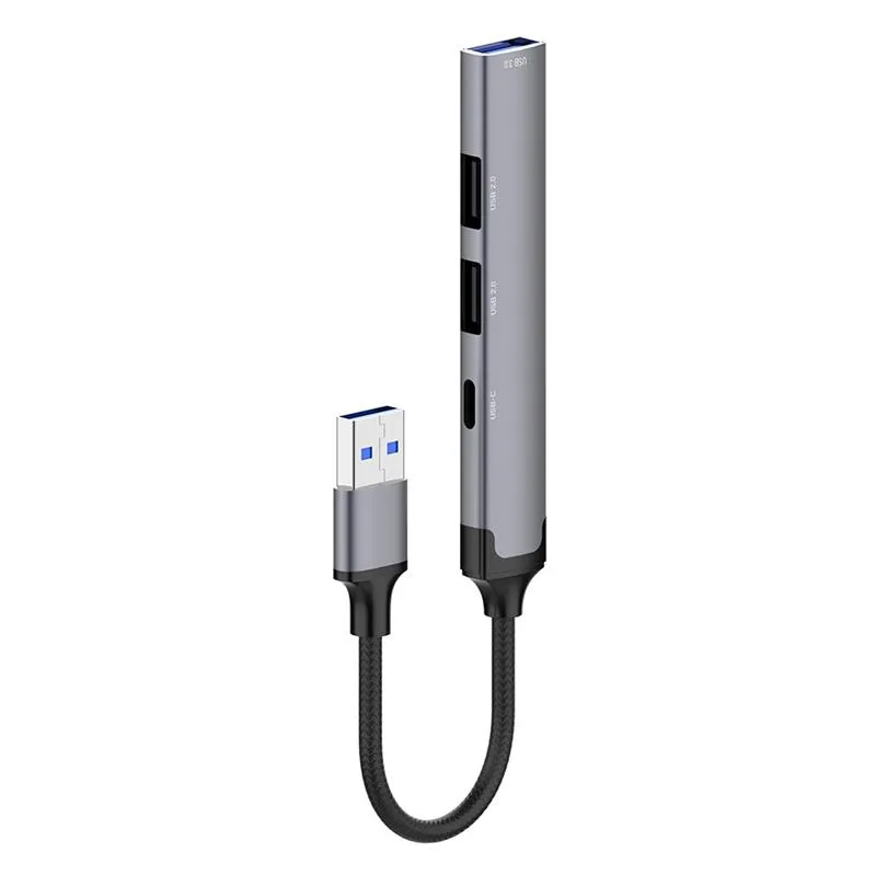 USB-хаб СolorWay USB-A 4-в-1 USB2.0х3/USB3.0 (CW-HUB05) - мініатюра 7