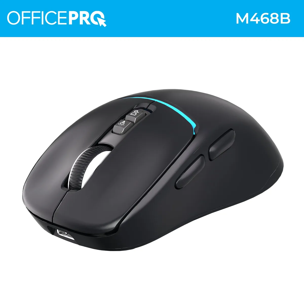 Миша бездротова OfficePro M468B Black - мініатюра 3