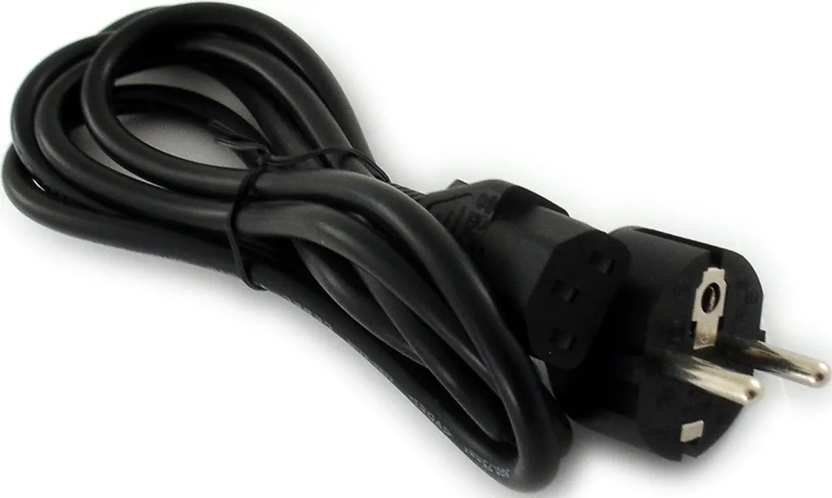 Кабель живлення Dell CEE 7/7-IEC C13, 3*0.75 мм, 1.8м Black (078390) - мініатюра 2