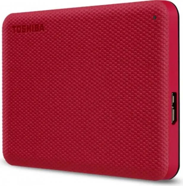 Зовнішній жорсткий диск 2.5" USB 4.0TB Toshiba Canvio Advance Red (HDTCA40ER3CA) - мініатюра 3