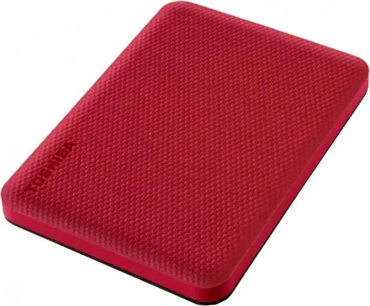 Зовнішній жорсткий диск 2.5" USB 2.0TB Toshiba Canvio Advance Red (HDTCA20ER3AA) - мініатюра 2