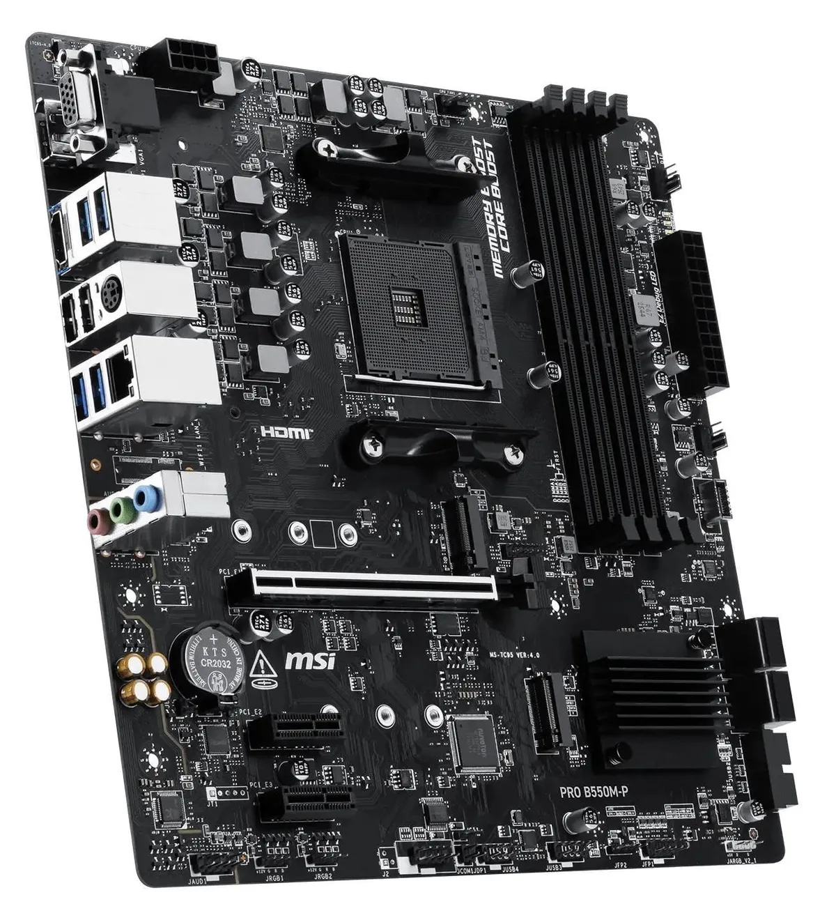 Материнська плата MSI Pro B550M-P Socket AM4 - мініатюра 3