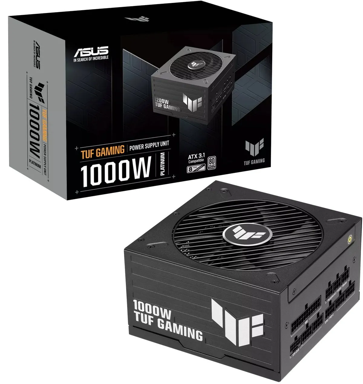 Блок живлення Asus TUF Gaming 1000W Platinum (90YE0101-B0NA00) - мініатюра 2