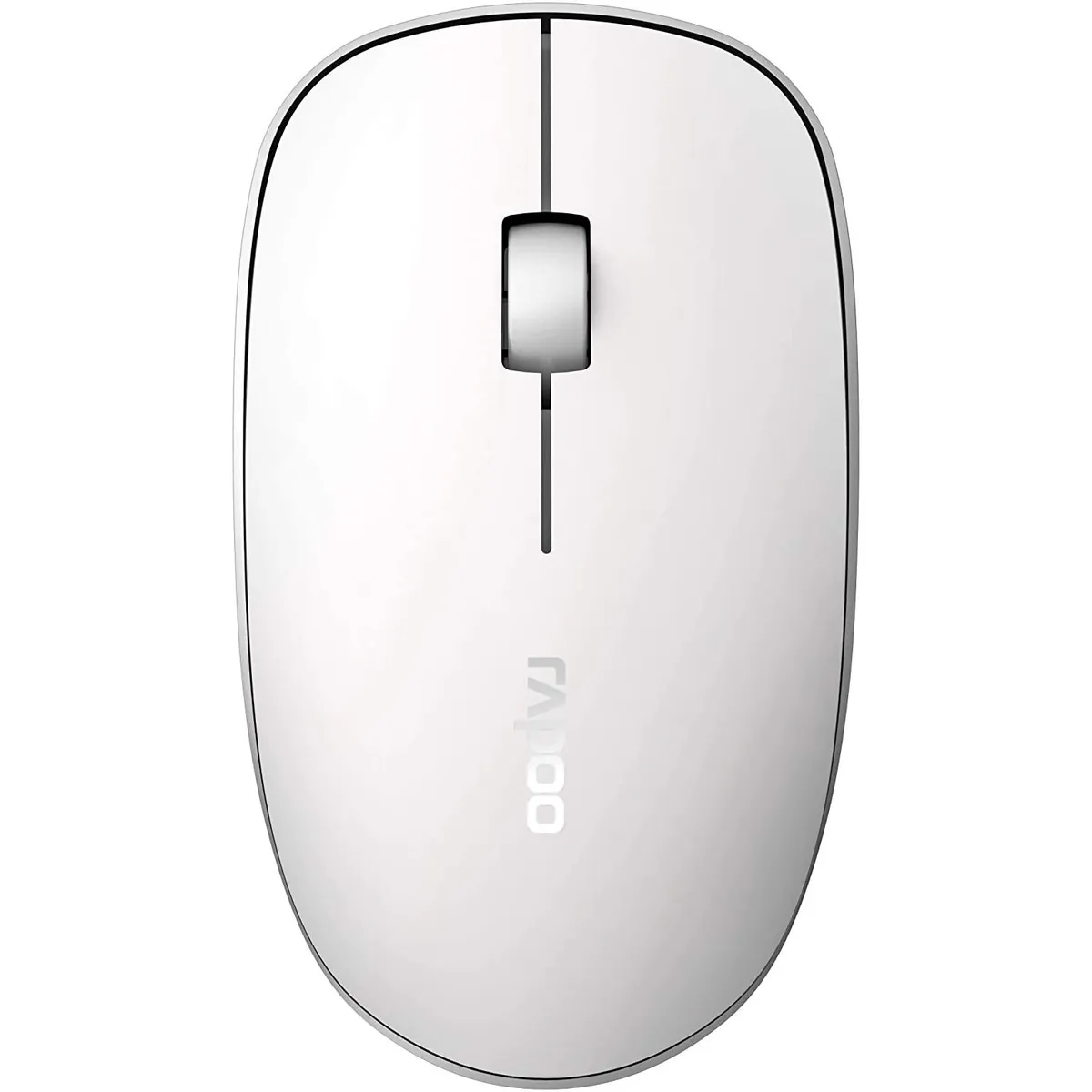 Мишка Rapoo M200 Silent Wireless Multi-mode White (M200 Silent white) - мініатюра 5