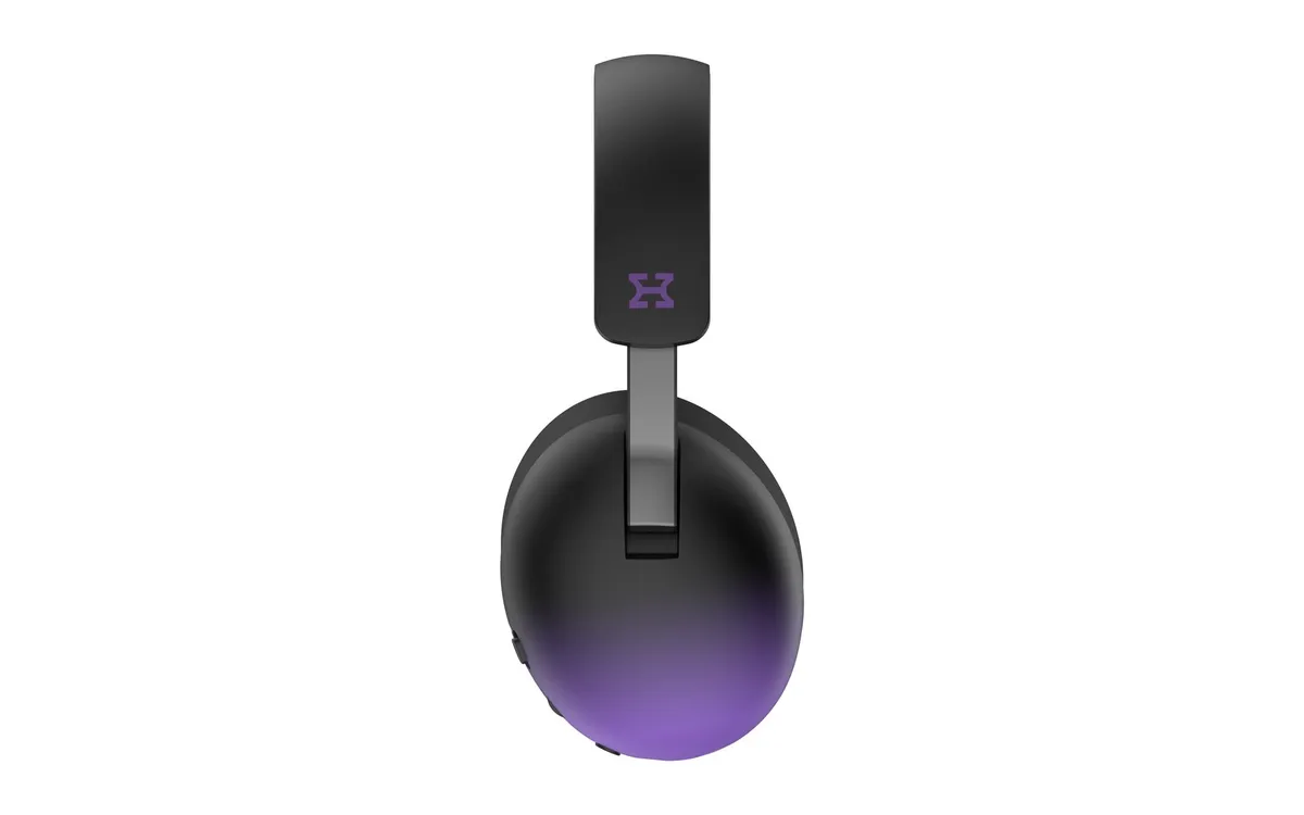 Ігрова гарнітура HATOR Hellyberry HH30 PRO wireless (HH30_PRO_wireless_BV) black-violet gradient - мініатюра 4
