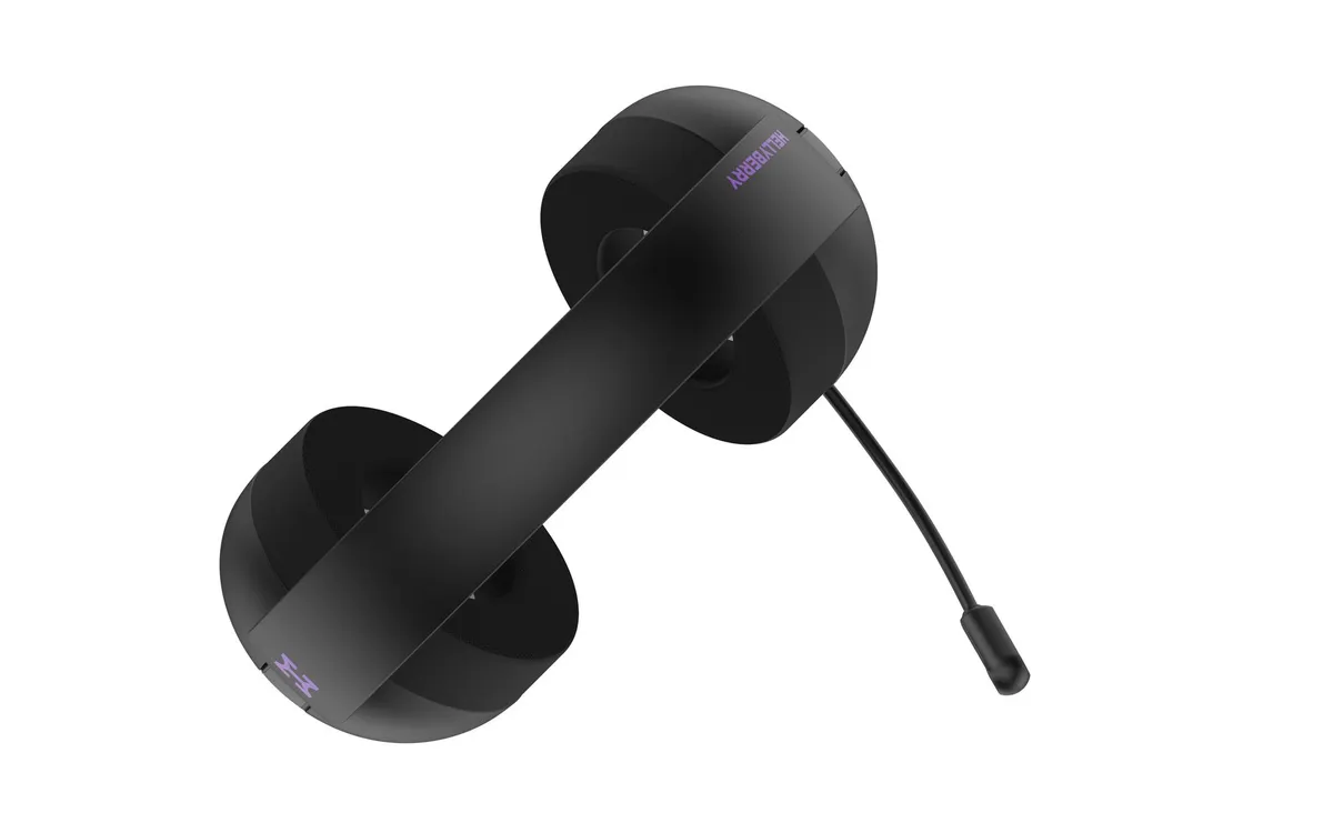 Ігрова гарнітура HATOR Hellyberry HH30 PRO wireless (HH30_PRO_wireless_BV) black-violet gradient - мініатюра 7