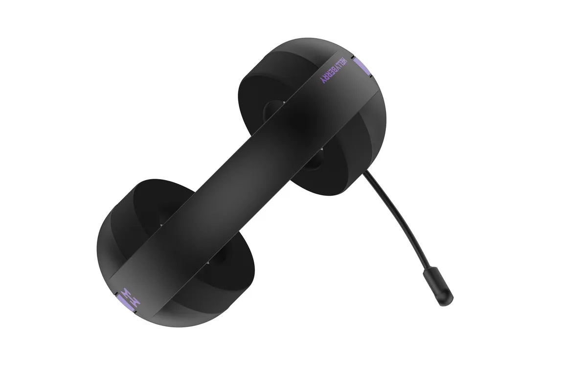 Ігрова гарнітура HATOR Hellyberry HH30 wireless (HH30_wireless_BV) black-violet - мініатюра 7