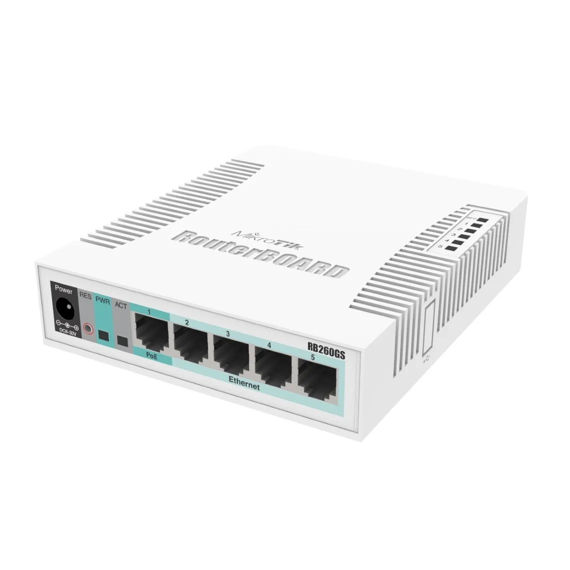 Комутатор MikroTik RB260GS (CSS106-5G-1S) - мініатюра 3