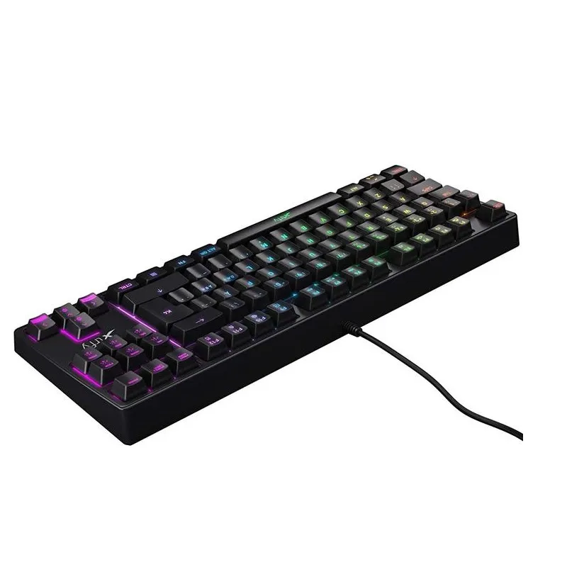 Клавіатура Xtrfy K4 TKL RGB Kailh Red UA Black (XG-K4-RGB-TKL-R-UKR) USB - мініатюра 5