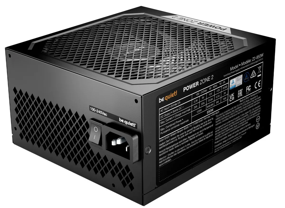 Блок живлення be quiet! Power Zone 2 850W (BP007EU) - мініатюра 2